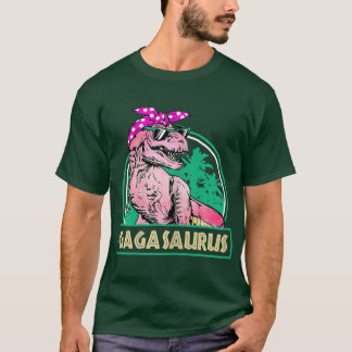Dam Gagasaurus Re Gaga Saurus Dinosaur Familj M T Shirt