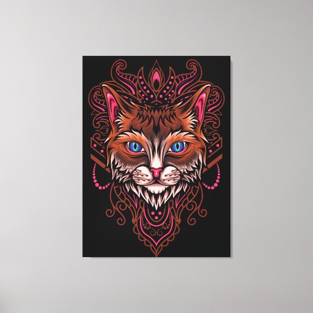 Dam Ganesha Canvastryck (Framsida)