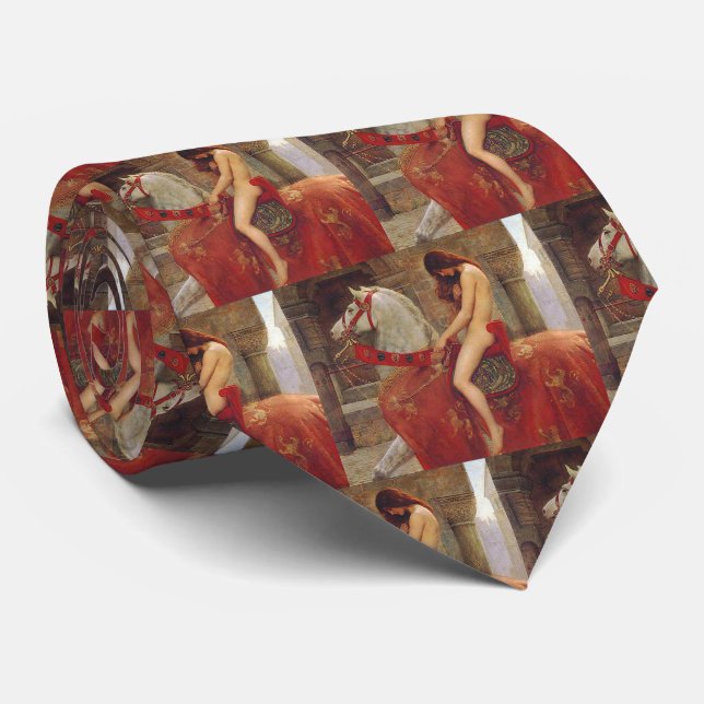 "Dam Godiva" av John Collier ネ ク タ イ Slips (Rullad)