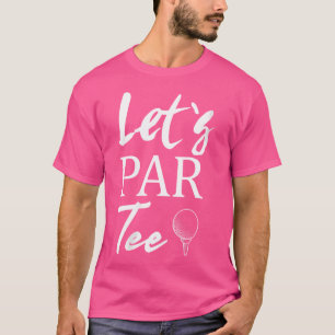 Dam Golboll Och Tee Golf Let's Par Tee