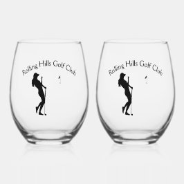 Dam Golf Hål i en person
