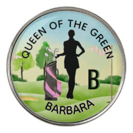 Dam Golfer Golf Course Custom Name 3-D Monogram