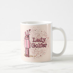 Dam Golfer Kaffemugg