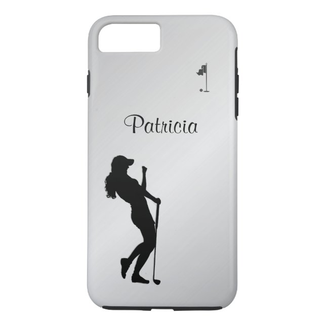 Dam Golfer Personal Case-Mate iPhone Skal (Baksida)