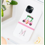 Dam Golfer Personlig<br><div class="desc">Unik och charmerande - rosa och grönt - smakfullt genomförd. Det här är en underbar gåva till allt golf älskare - roligt/attraktiv/unik. Anpassa den med initialer/monogram - redo till springa under kursen. Och med ett monogram och första namn för det "avsedda". Om du har några designfrågor eller en speciell begäran,...</div>