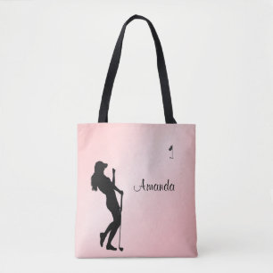 Dam Golfer Rosa Personal Tygkasse