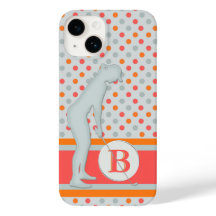 Dam Golfer Unique Polka dots Monogram
