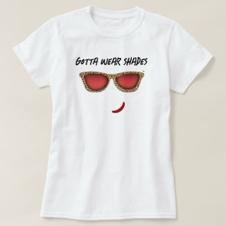 Dam ’GOTTA BÄRA SHADES’ Cougar Tee