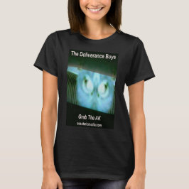 Dam "Grab The AK" svart t-shirt. T Shirt