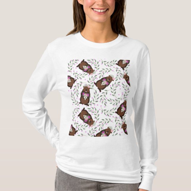 Dam Groundhog Day T-Shirt (Framsida)