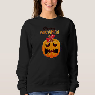 Dam Grumpy Grumpkin Halloween Familj T Shirt