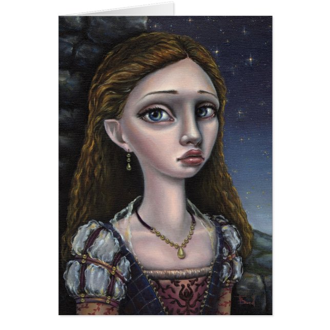 Dam Gwendolyn Hälsningskort (Framsidan)