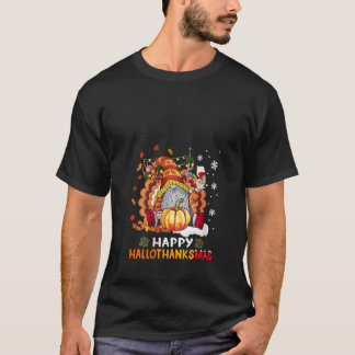 Dam Halloween Gnome Glad HalloTackMas Tack T Shirt