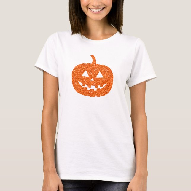 Dam Halloween Pumpa Tröja (Framsida)