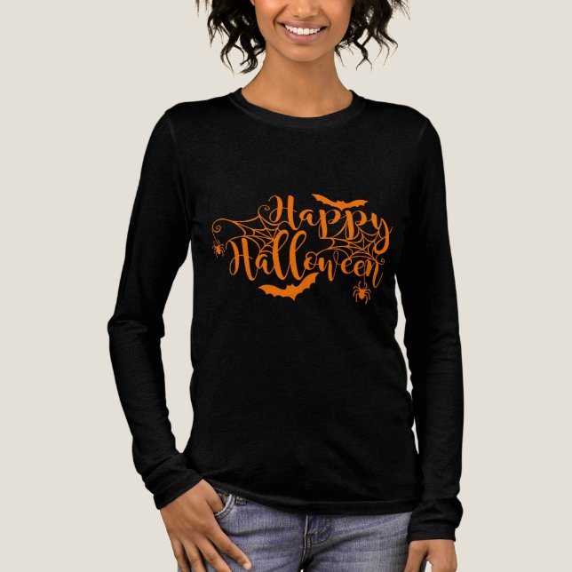 Dam-Halloween-tröja T Shirt (Framsida)