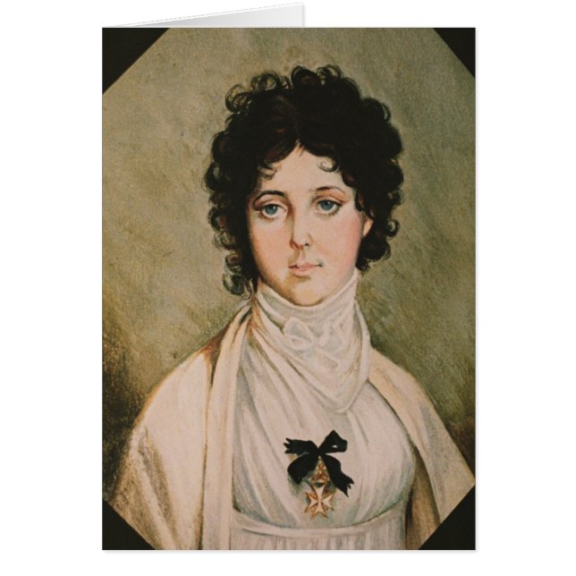 Dam Hamilton Hälsningskort (Framsidan)