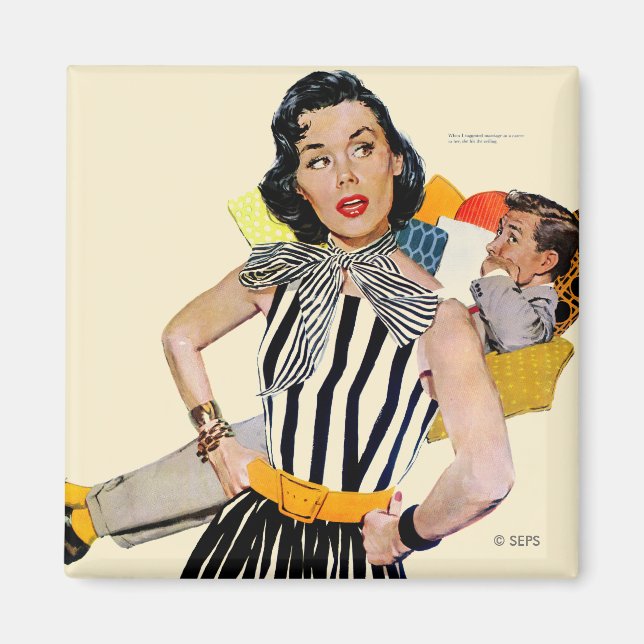 Dam har blivit förolämpat 2 magnet (Framsidan)