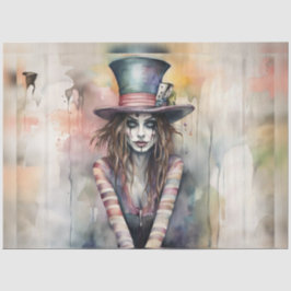 Dam Hatter Mad Hatter Alice Pappert i Wonderland