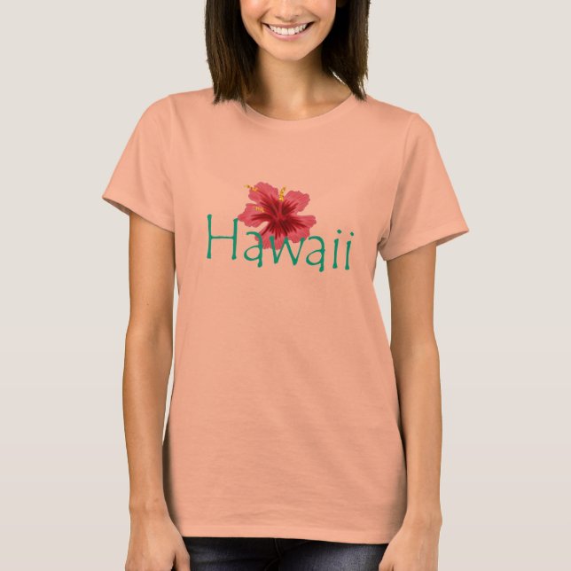 Dam Hawaii-skjorta Tröja (Framsida)
