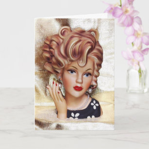 Dam Head Vas Sassy Spiral Hair Beauty in Black Kort