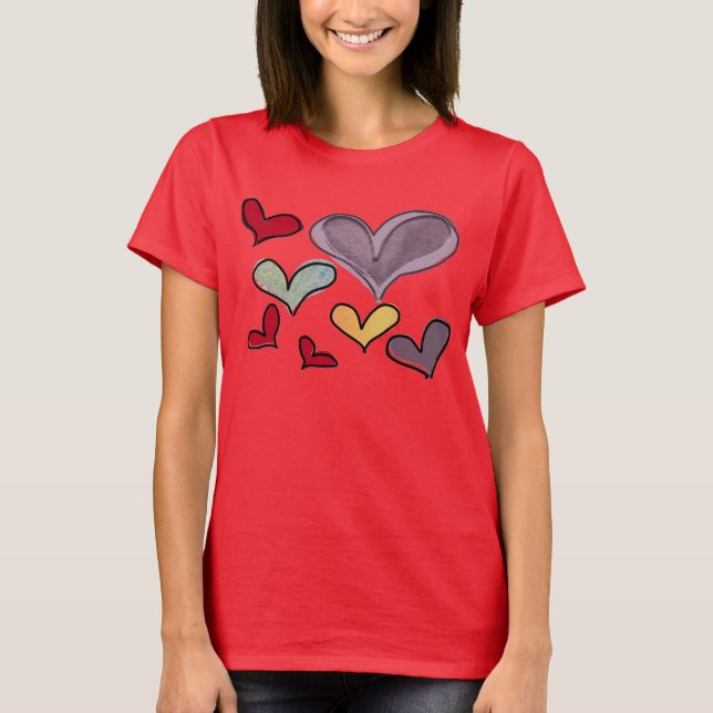 Dam Heart T-Shirt (Framsida)