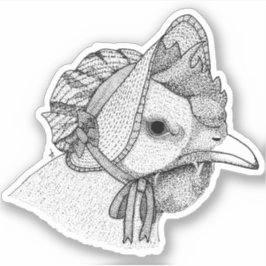 Dam Henrietta Klistermärken