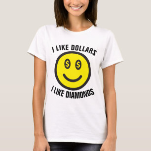 Dam HIP HOP, JAG TYCKER OM DOLLARS T-Shirts