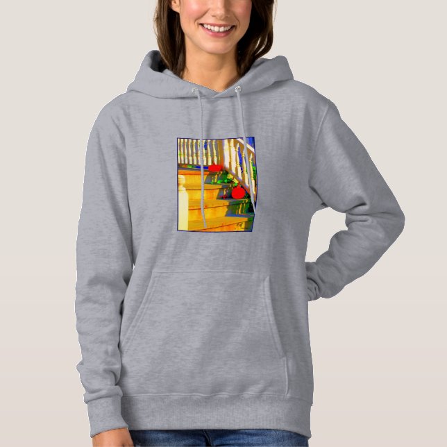 dam Hoodie Tee Shirt (Framsida)