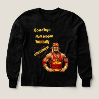 "Dam Hulk Tribute Tee - Wrestling-ikon med dubbla 