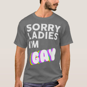 Dam I är Gay LBGT Pride Awareness Month T Shirt