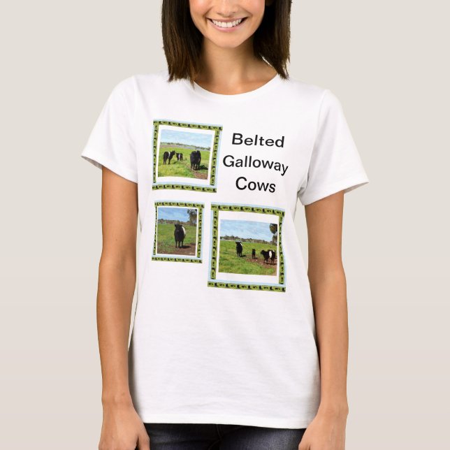Dam i betäckt betesskjorta. t shirt (Framsida)