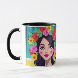 Dam i Bloom Coffee Mugg