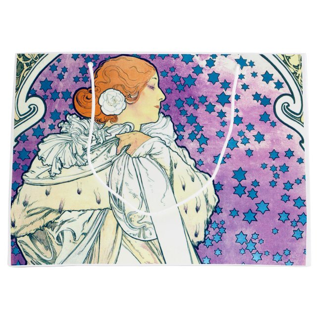 Dam i Camelias, Alphonse Mucha (Framsidan)