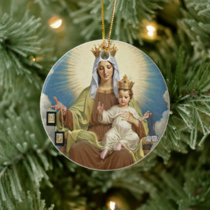 Dam i Carmel Circle Ornament