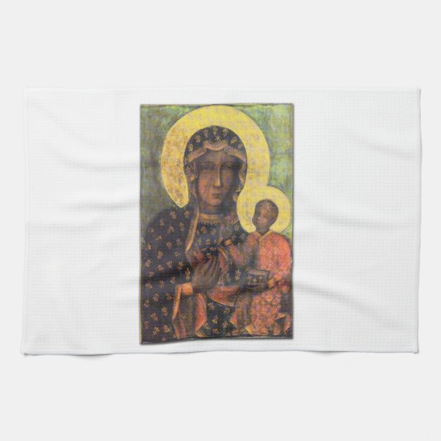 Dam i Czestochowa Kökshandduk (Horisontell)