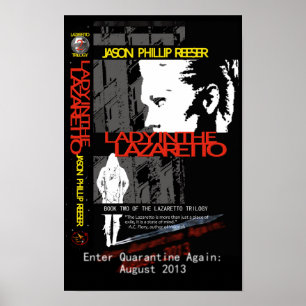Dam i den befordrings- affischen för Lazaretto Poster