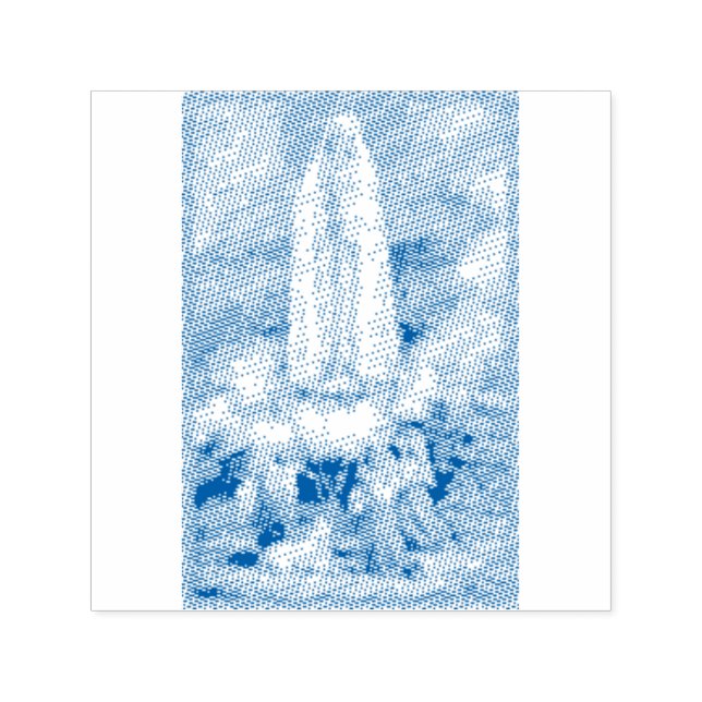 Dam i Fatima Rubber Frimärke Självfärgande Stämpel (Design)