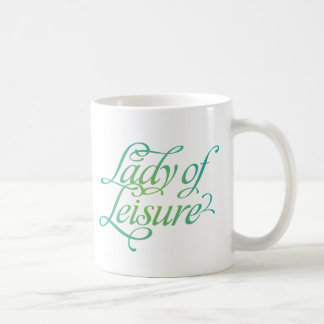 Dam i fritid 3 kaffemugg