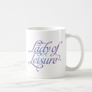 Dam i fritid 4 kaffemugg