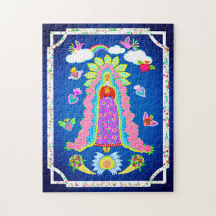 Dam i Guadalupe 11x14 Jigszawa Puzzle Pussel