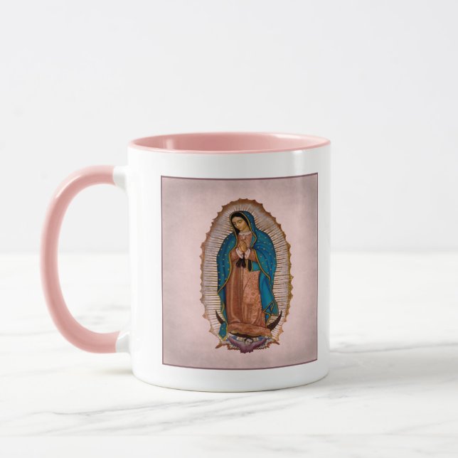 Dam i Guadalupe 1531 Mugg (Vänster)