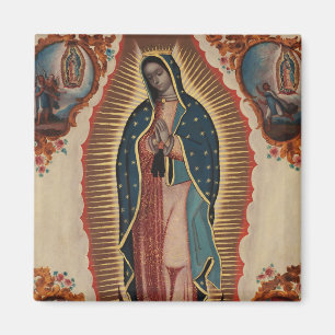 Dam i Guadalupe, 1780 från Sebastian Zalcedo Magnet