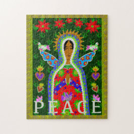 Dam i Guadalupe Angel Peace Pussel