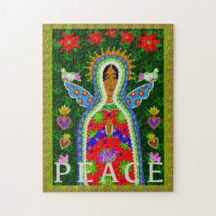 Dam i Guadalupe Angel Peace Pussel