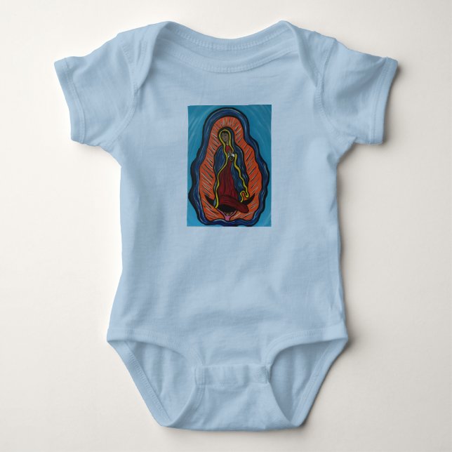 "Dam i Guadalupe" Baby Shirt Tee (Framsida)