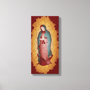 Dam i Guadalupe Canvastryck
