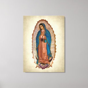 Dam i Guadalupe Canvastryck