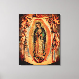 Dam i Guadalupe Canvastryck