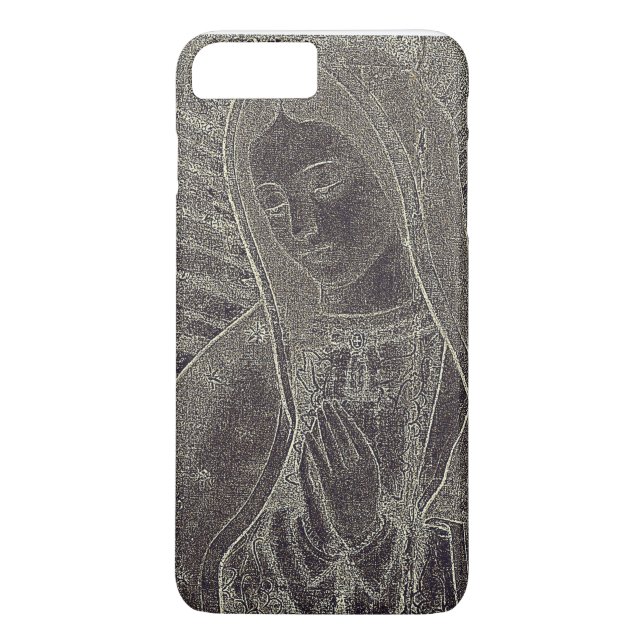 Dam i Guadalupe Case-Mate iPhone Skal (Baksida)