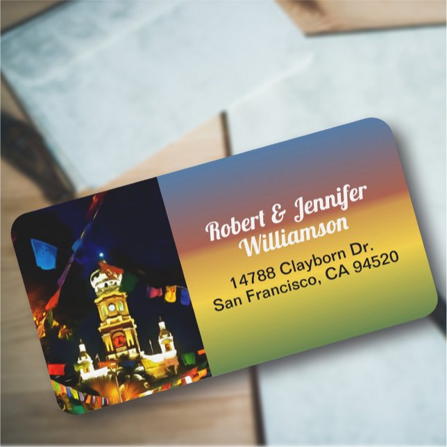 Dam i Guadalupe Church 190130 Adress Adressetikett (Skapare uppladdad)